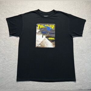 Thrasher Magazine Kevin Hsu Cover Graphic T-Shirt Black Men’s Large Skater